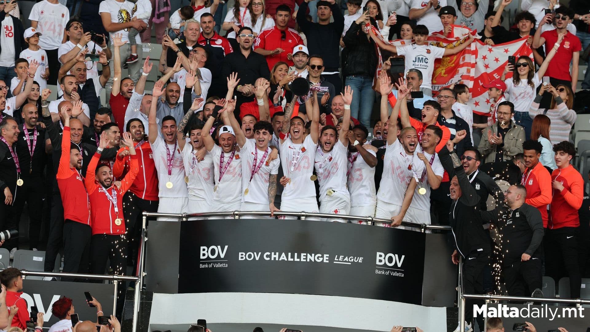 Valletta Crowned Challenge league Winners
