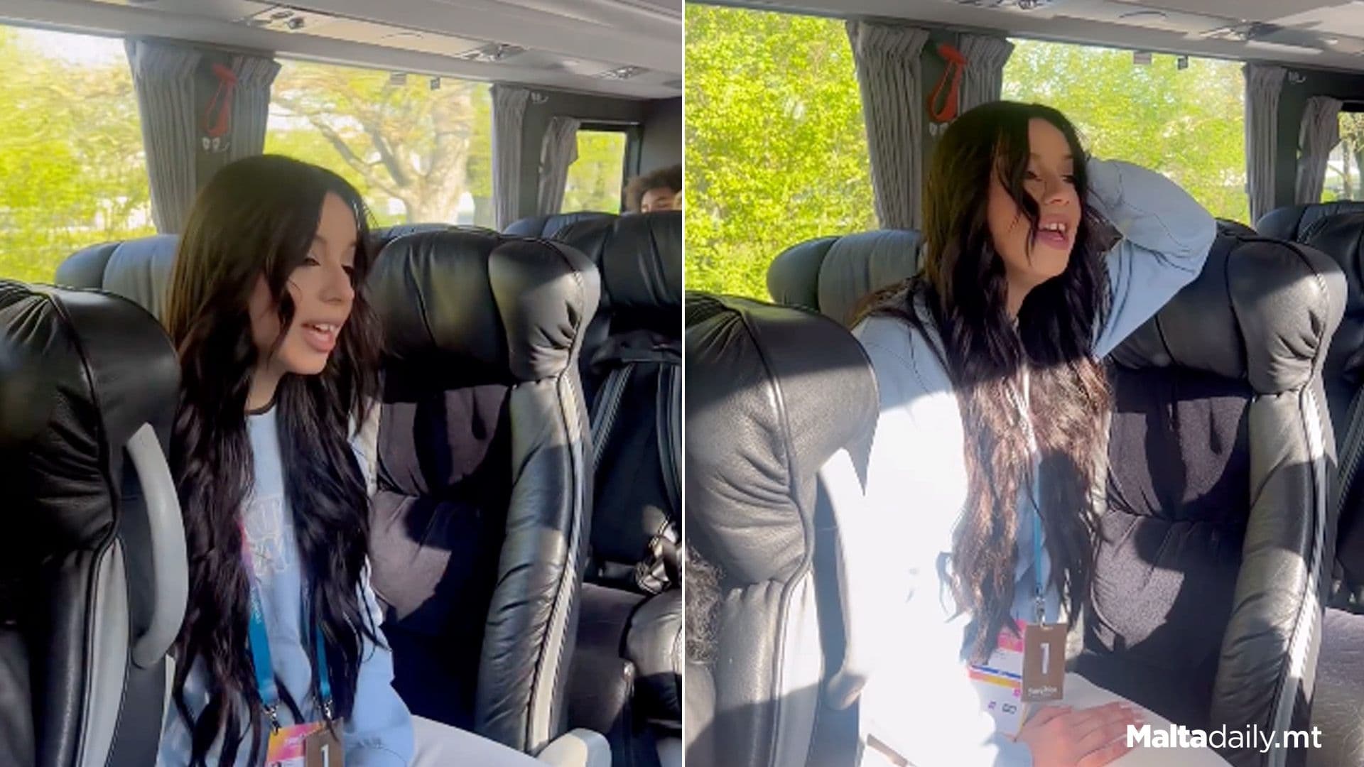 Sarah Bonnici Shows Off Raw Vocals Before Performance