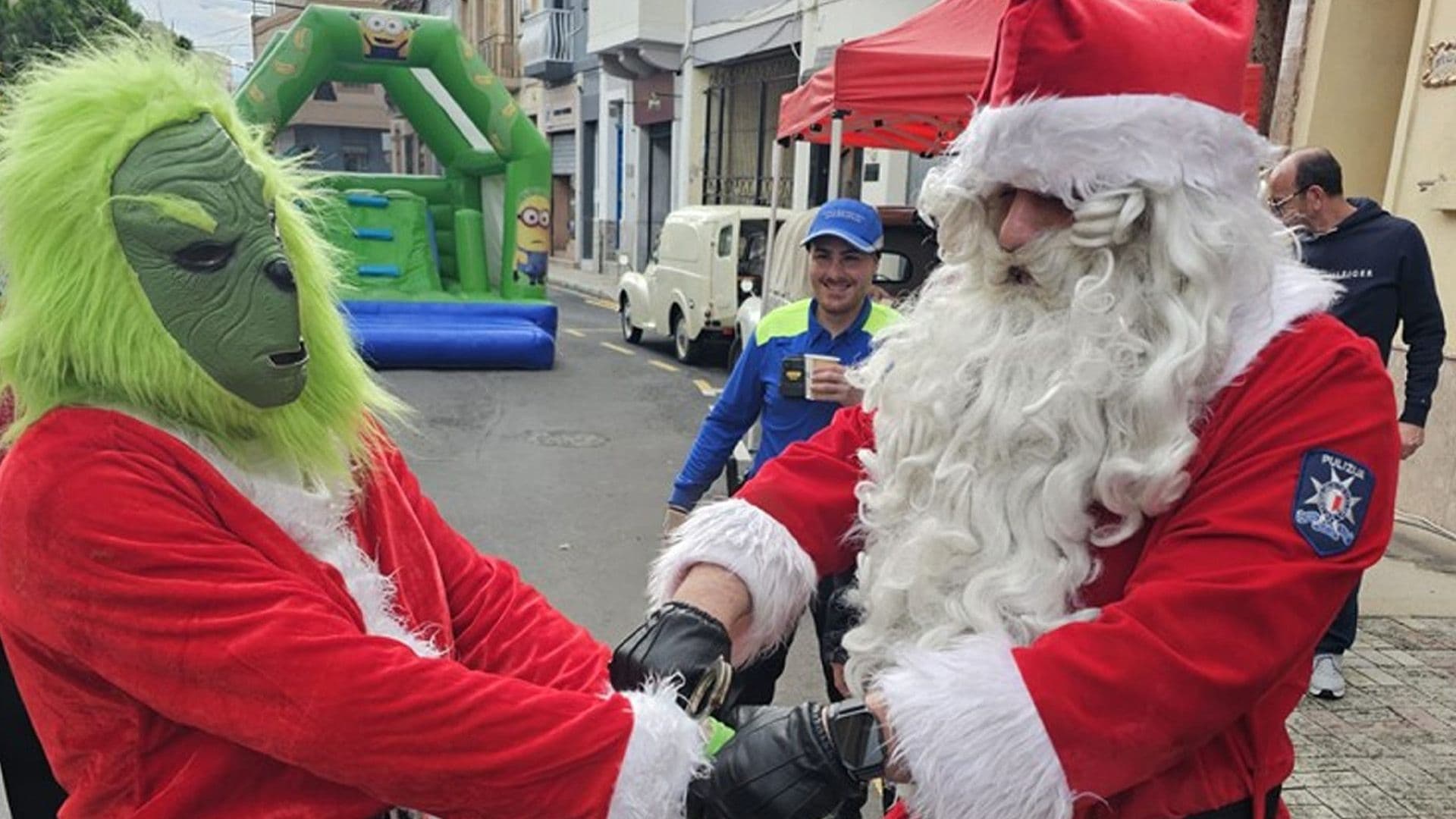 Malta Police Force Santa Arrests Local Grinch