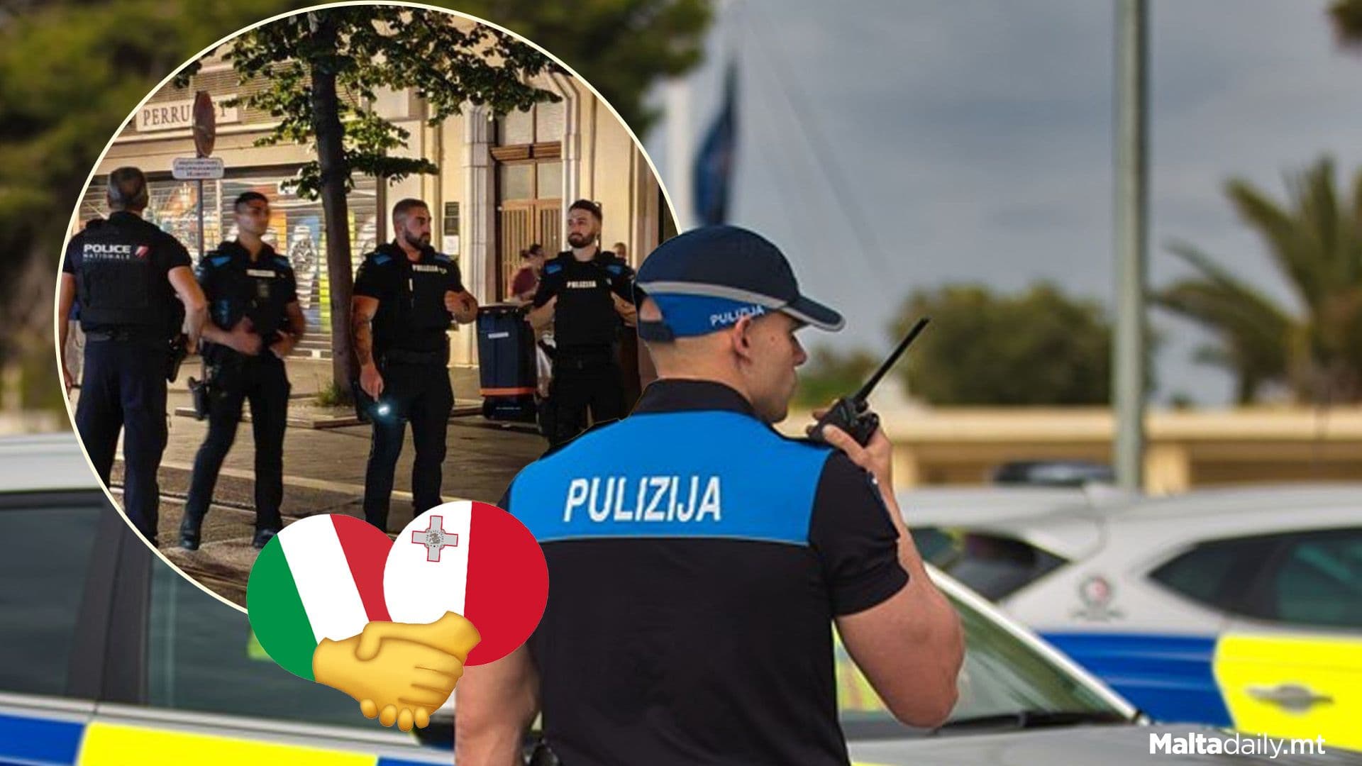 Italian Officers Join Local Police For Summer Period Rotations