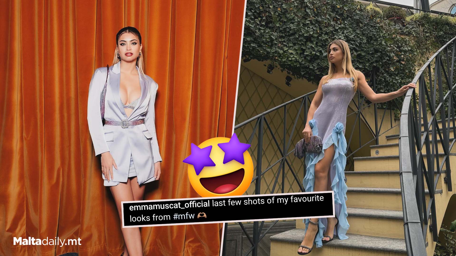 Emma Muscat Shares Favourite Milan Fashion Week Looks