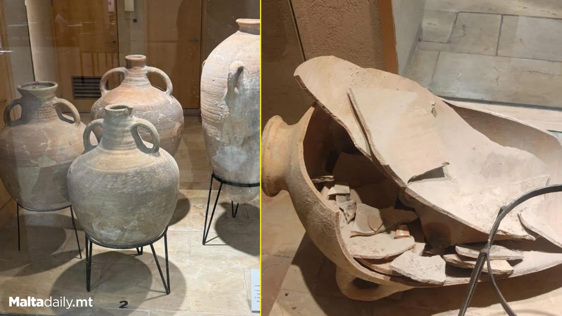 Boy Accidentally Smashes 3,500-Year-Old Jar On Museum Visit