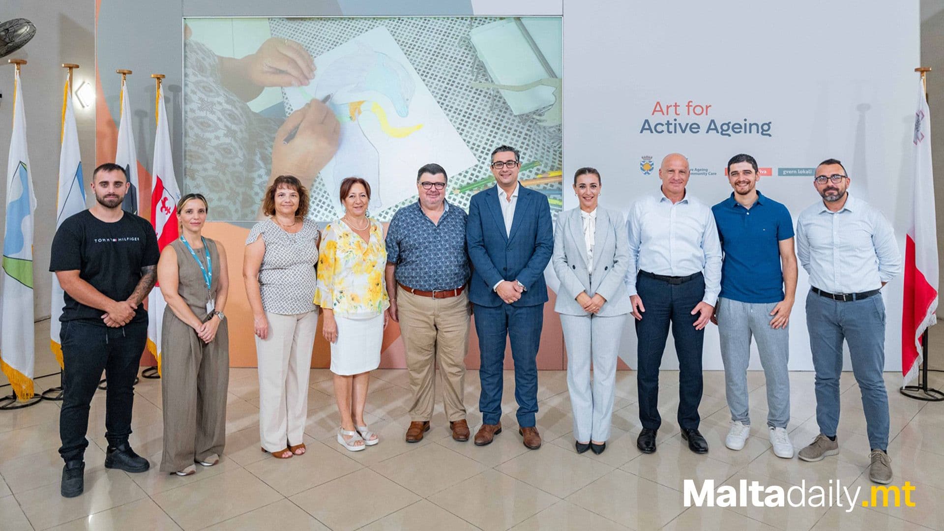 “Art for Active Ageing” Project Concludes With Celebration Of Senior Creativity