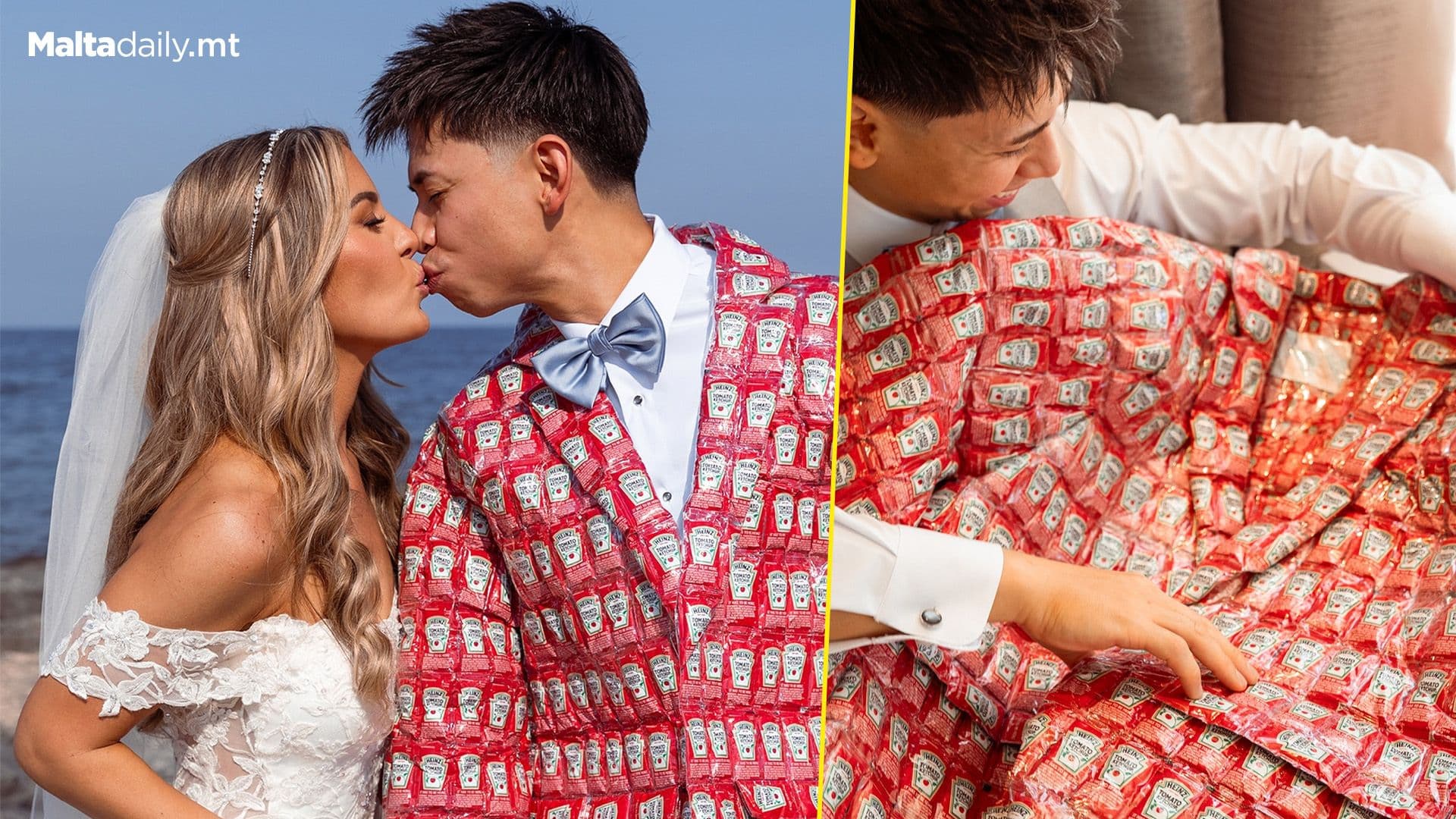 Groom Named Heinz Gifted ‘Packet Jacket’ By Heinz