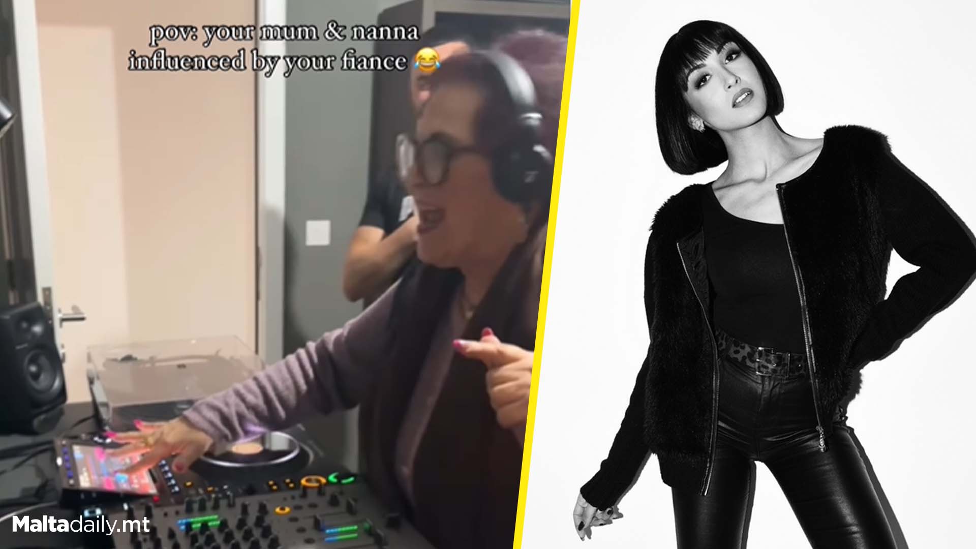 Abigail Vick’s Nanna Plays a DJ Set