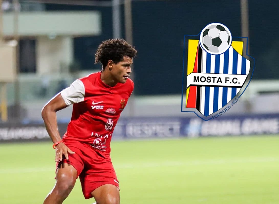 Mosta FC Strengthen Squad With Signing of Promising Maltese Talent PJ Ohaka