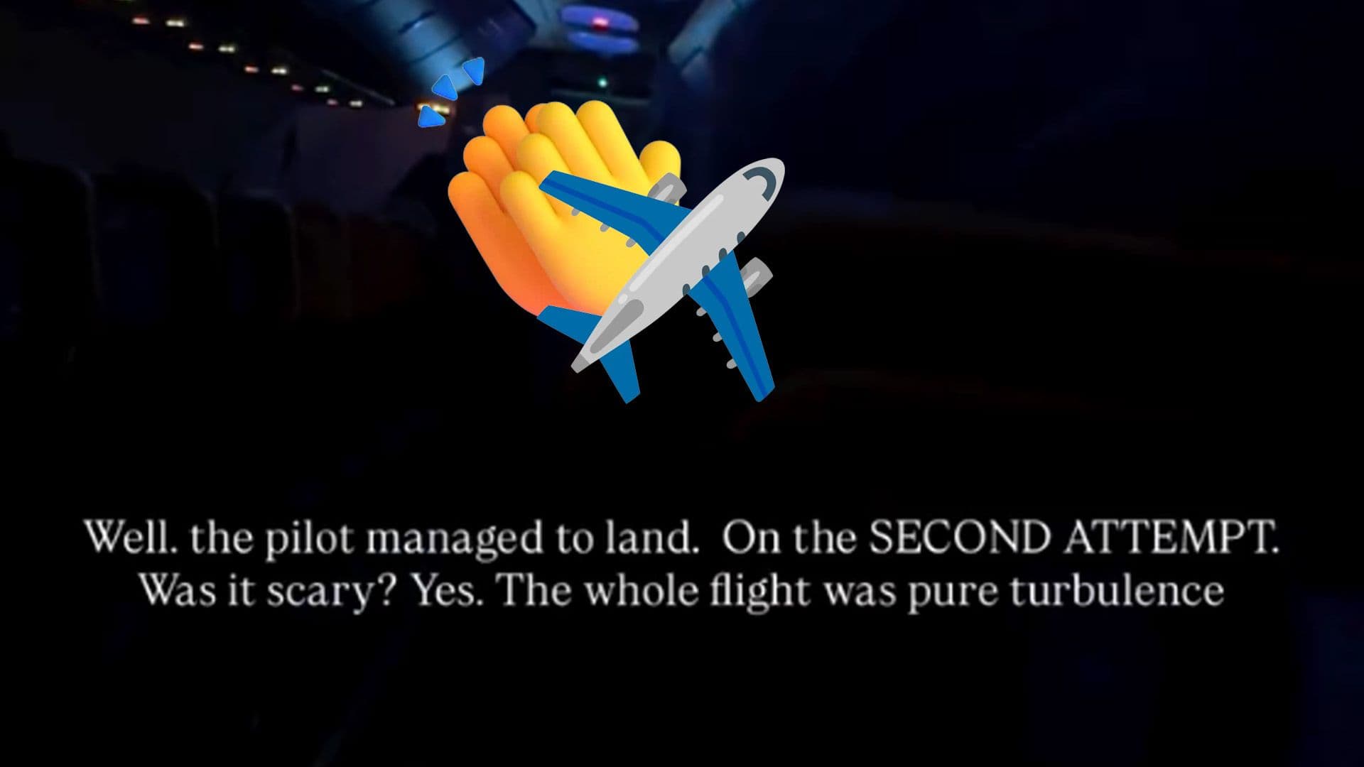 Pilot Applauded For Safe Landing In Malta On 2nd Attempt In Storm