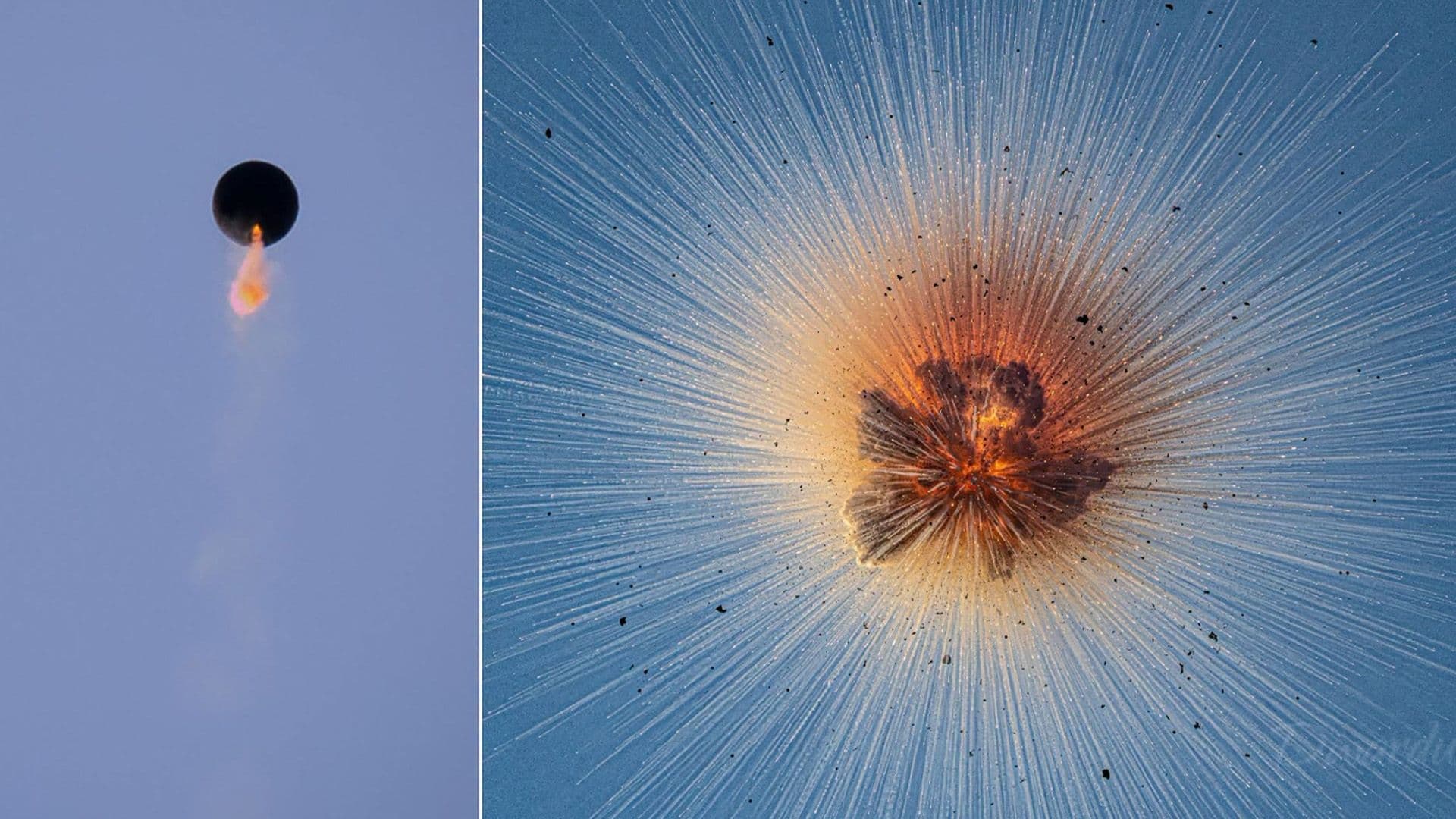 Local Photographer Dwardu Captures Stunning Shot As Firework Goes Off