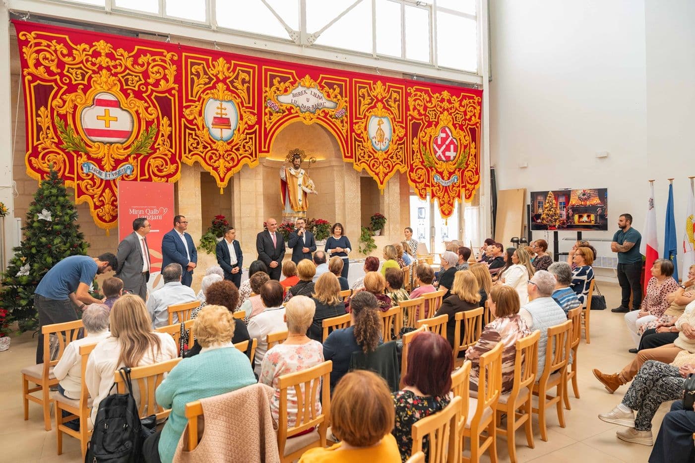 Local Elderly Design Malta’s Official Christmas Cards