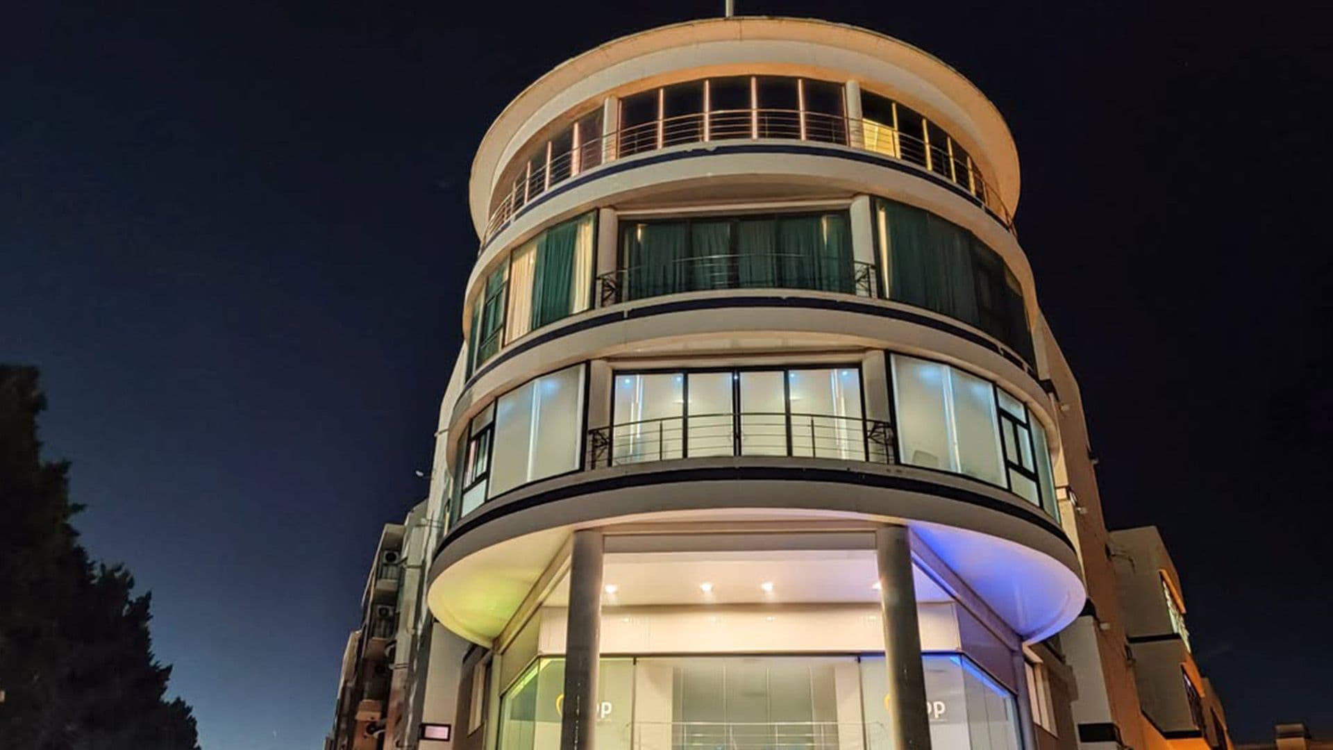 PN HQ Lights Up in Ukraine Colours to Commemorate 4 Years