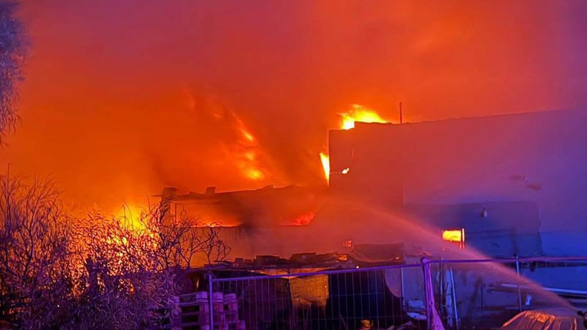 Structure Fire Breaks Out In Ħad-Dingli