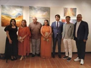 Three Talented Maltese Artists Exhibit at Prestigious Art Festival in Italy