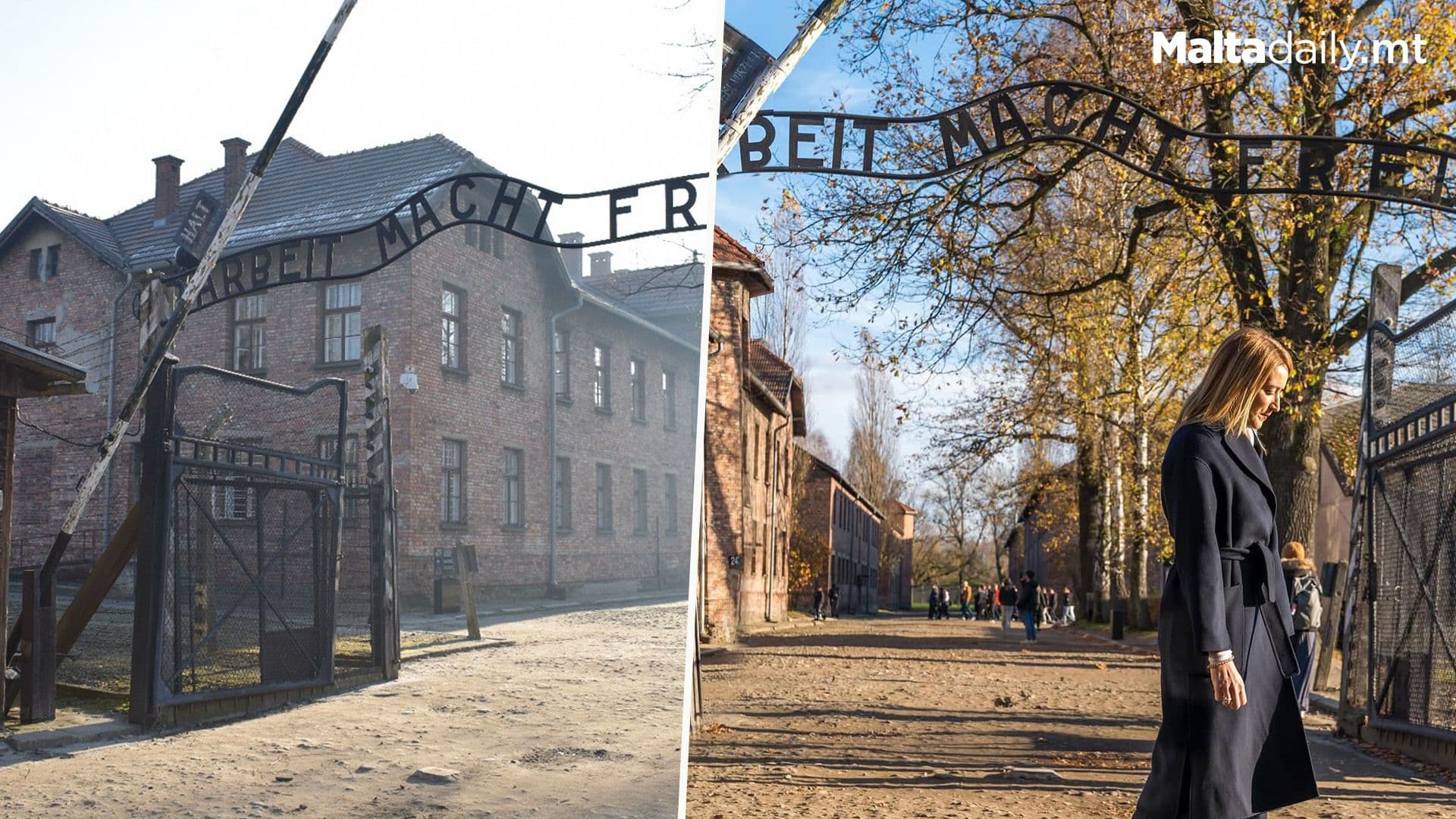 Roberta Metsola Attends 80th Commemoration of Aushcwitz Liberation