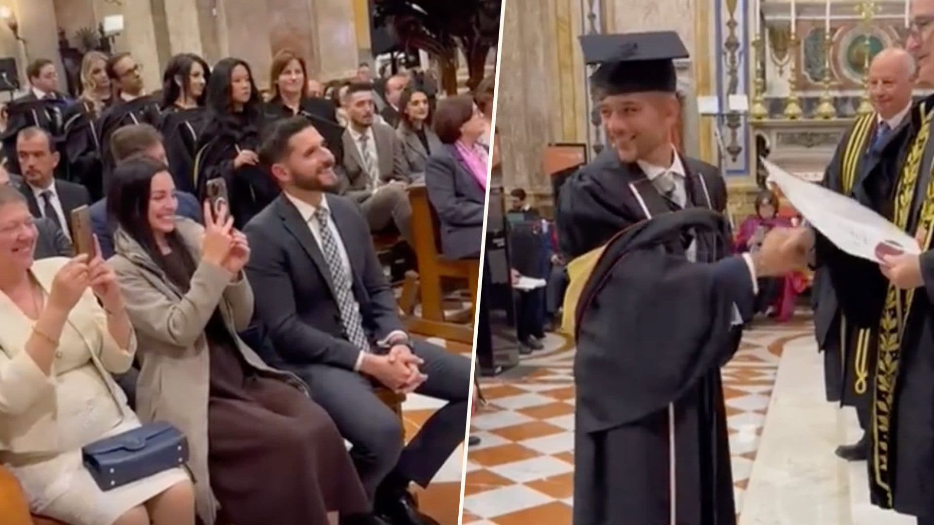 PN Leader Alex Borg Attends Brother David’s Graduation