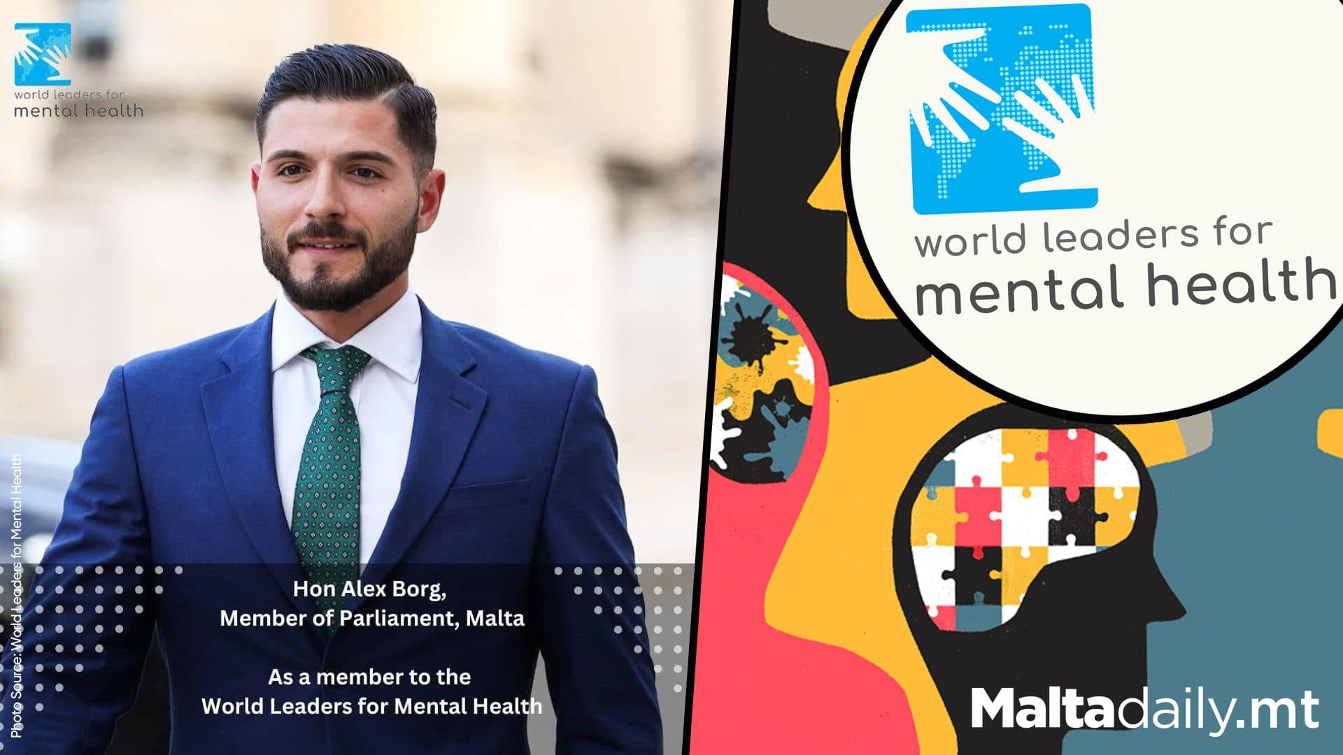 PN MP Alex Borg Joins World Leaders For Mental Health Board