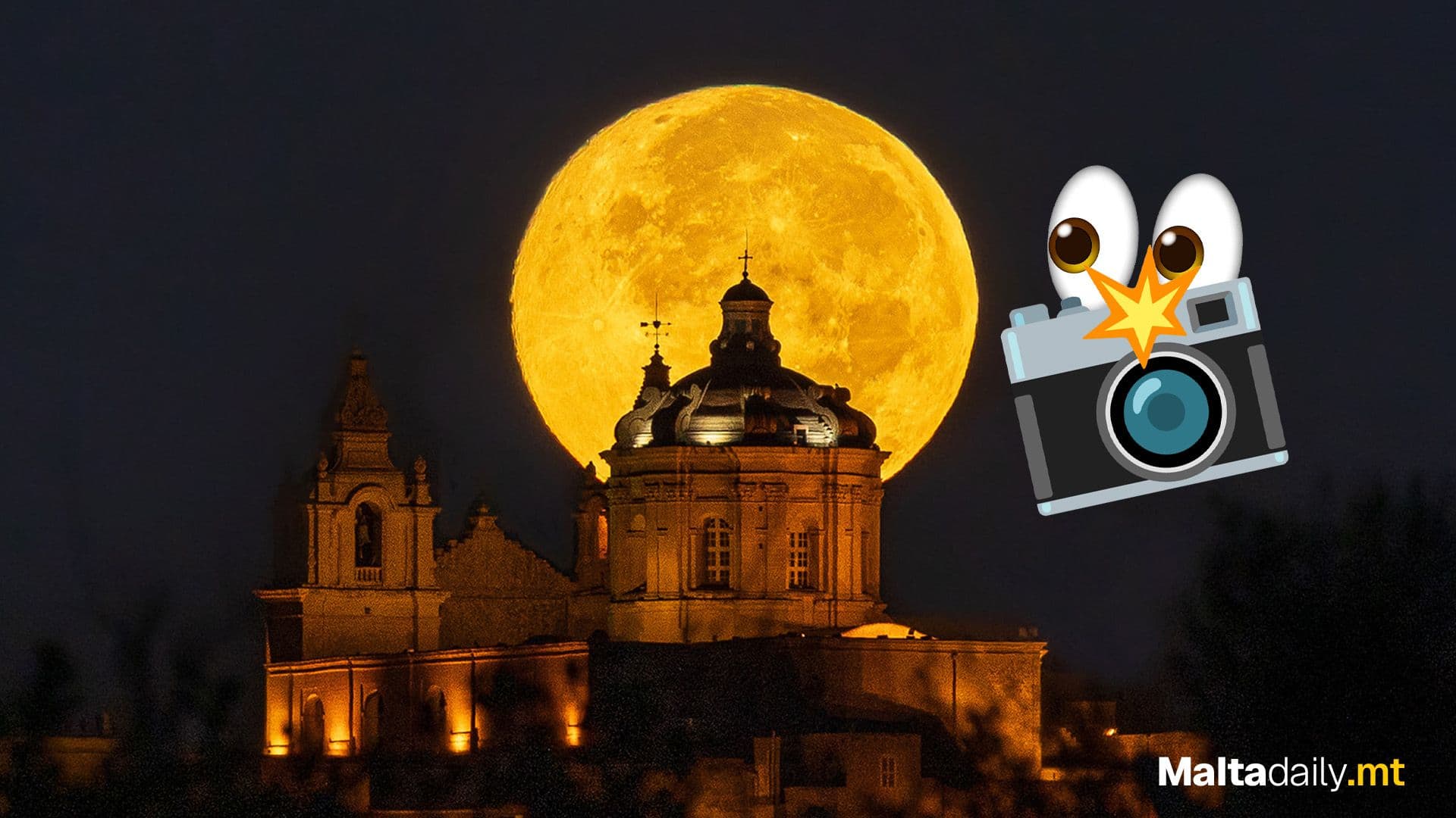 Locals Capture Stunning Shots Of Beaver Full Moon Over Malta