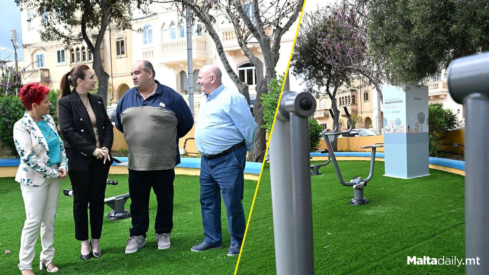 New Outdoor Gym Opens In Marsaxlokk