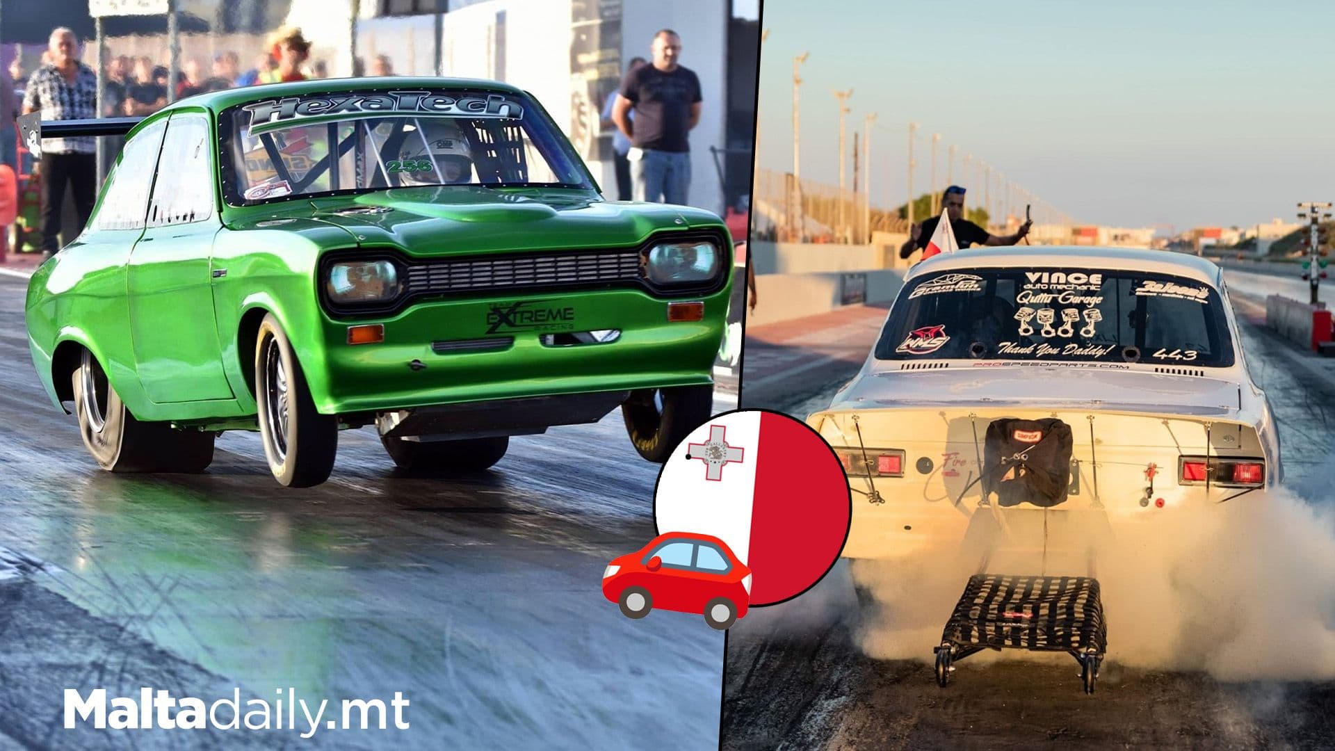 Malta With Fastest Ford Escorts In The World