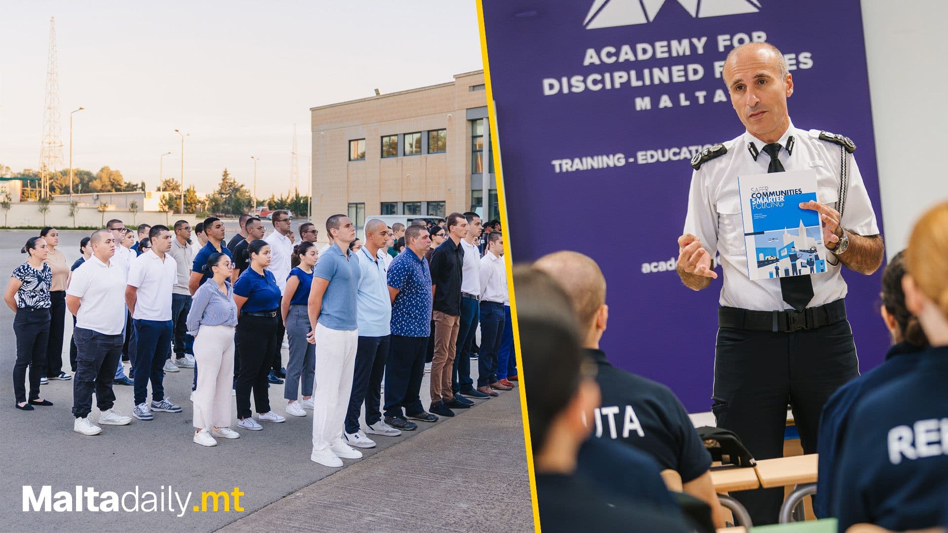 52 New Recruits Began Their Journey To Join The Malta Police Force