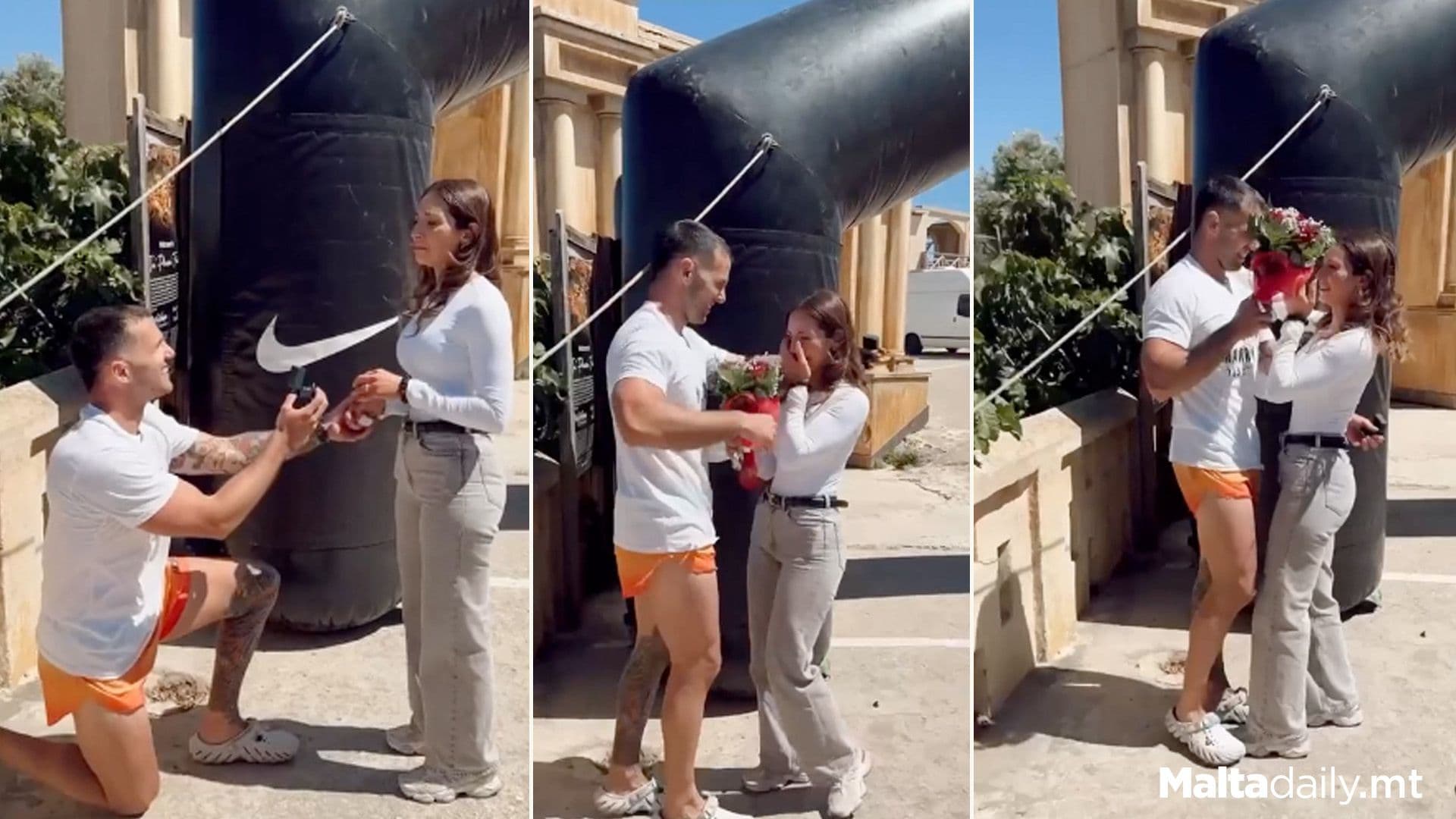 Local Runner Finishes Marathon By Proposing To Girlfriend