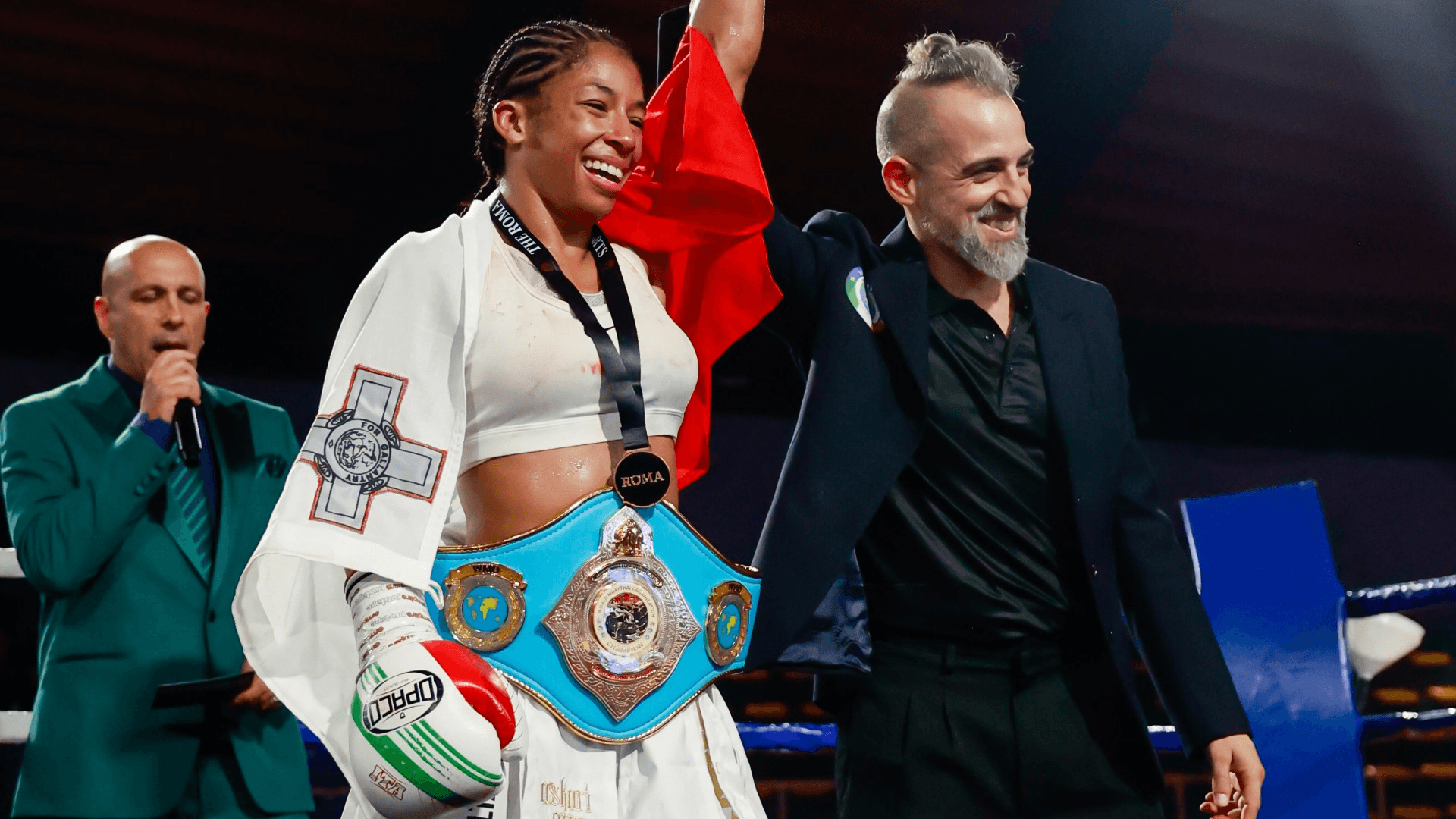 Ahweafa Garenne & Miraya Borg Shine For Malta At Roma Fight Night
