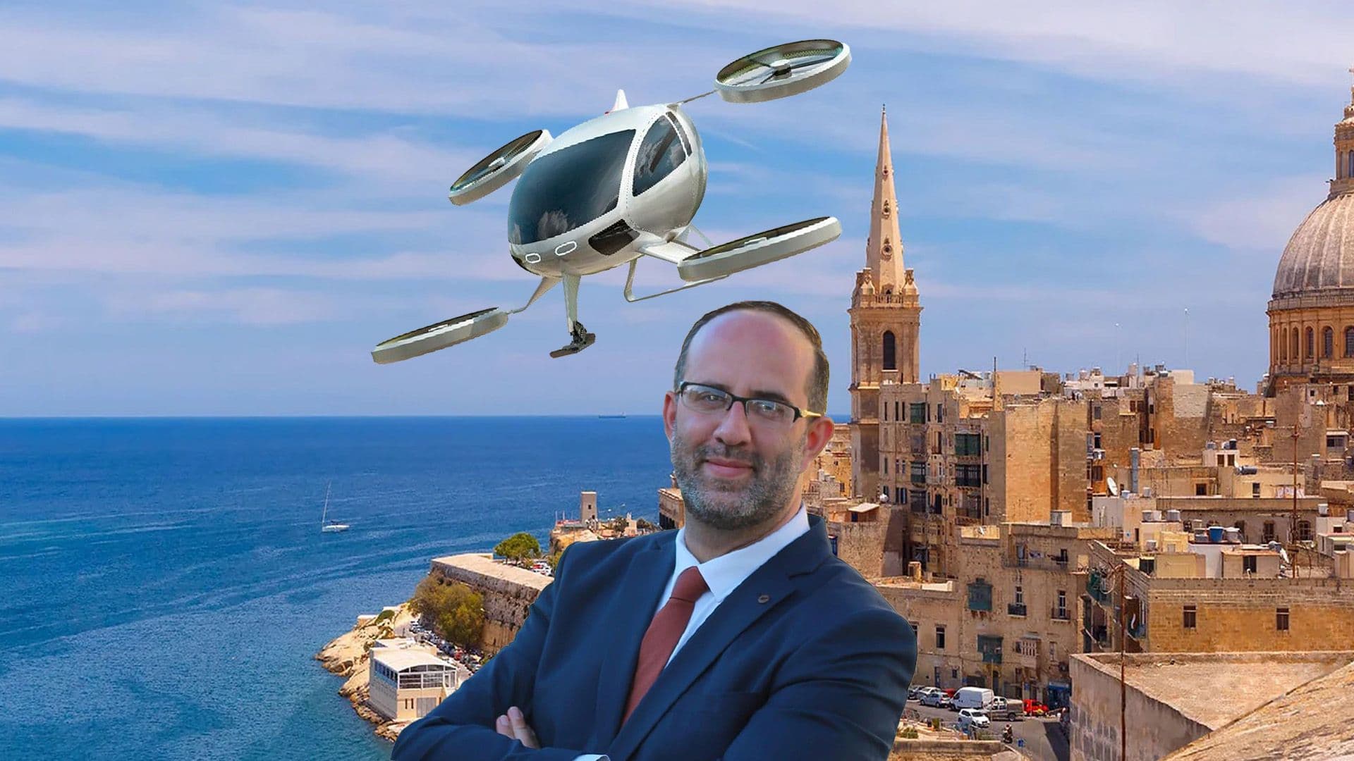 COUNCILLOR PROPOSES AIR TRANSPORT TO TACKLE MALTA’S TRAFFIC PROBLEMS