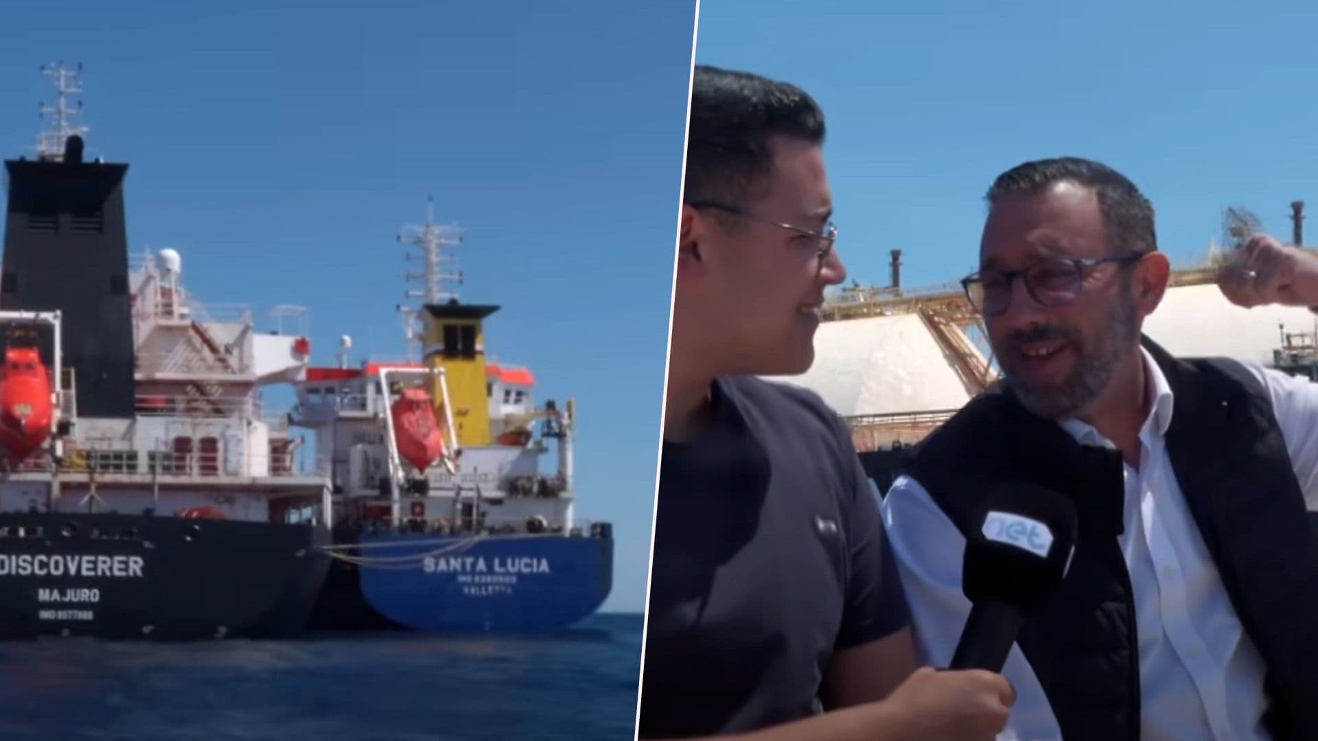 Ivan Castillo Explains Hurds Bank PN Proposal While Out At Sea