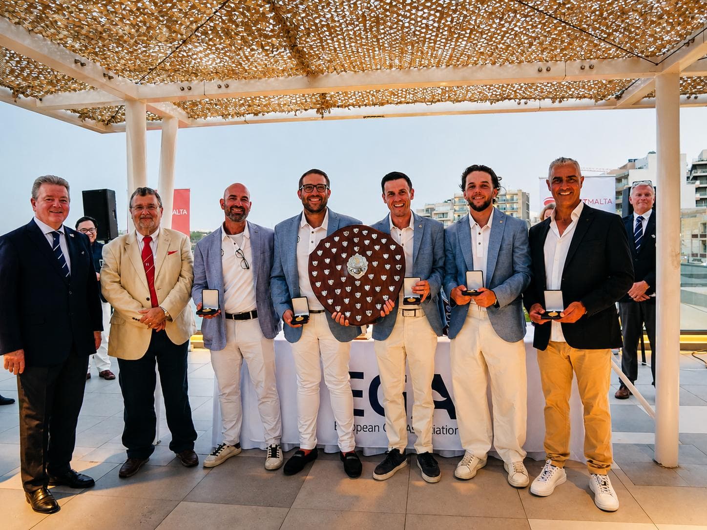 Malta Men’s National Golf Team Crowned European Team Shield Champions