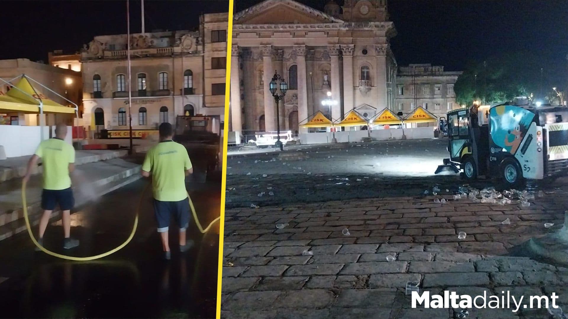 Granaries All Cleaned In Just A Few Hours After Isle Of MTV