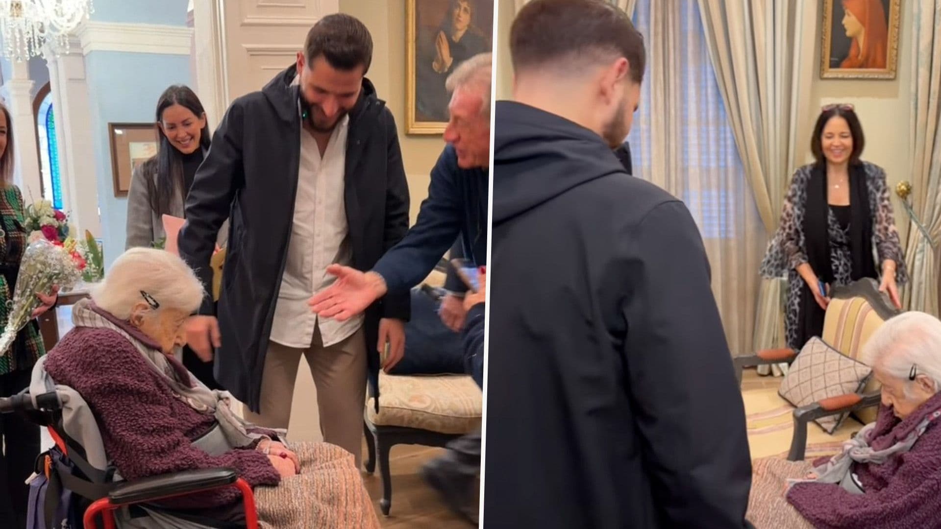 PN Leader Alex Borg Visits Grace Gatt On Her 110th Birthday