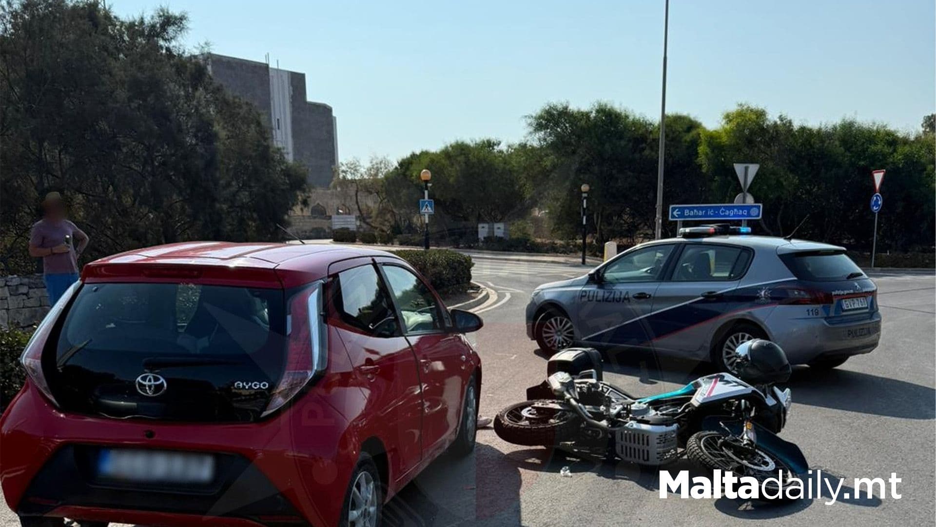 Drink-drive mum six times over limit in Baħar iċ-Ċagħaq crash