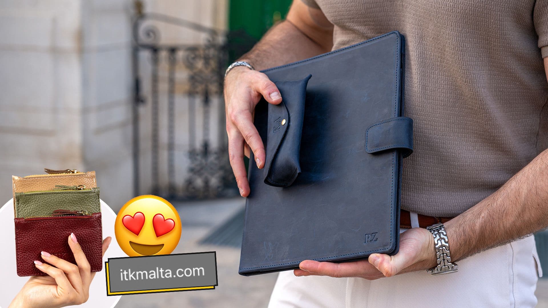 ITK: Give The Gift Of Style With These Personalised Leather Accessories!