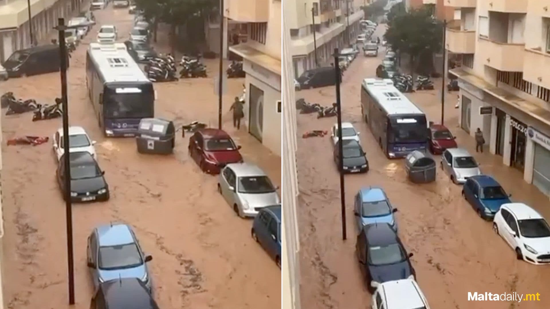 Massive Flooding In Ibiza As Heavy Storm Hits
