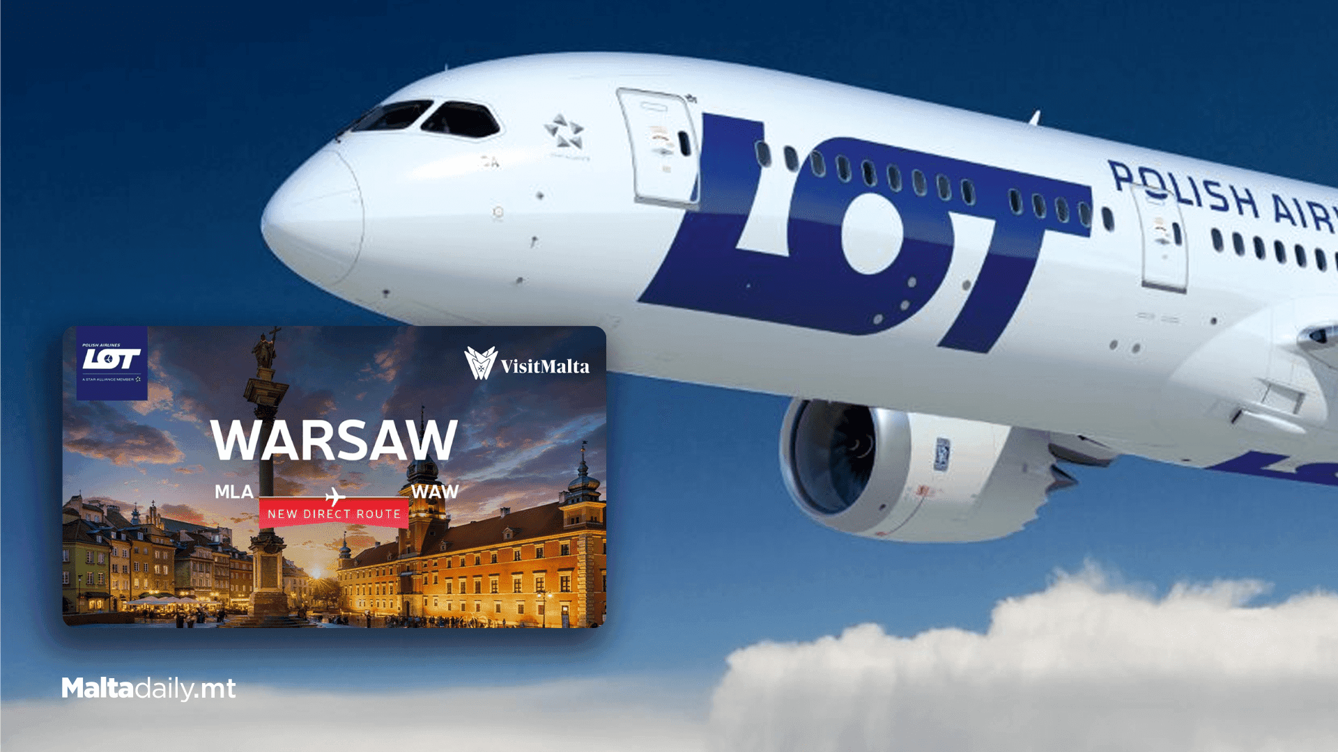 New Malta–Warsaw Flights to Boost Connectivity to New York, Tokyo, Toronto & More