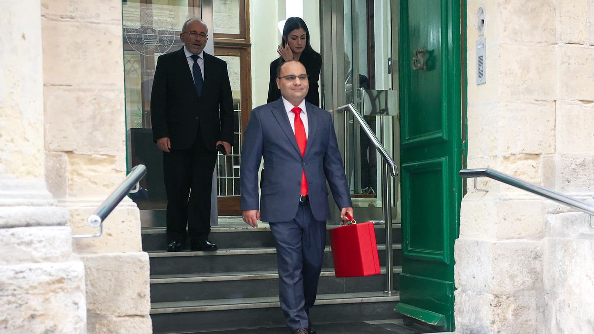 Minister Clyde Caruana Starts Pre-Budget Presentation Duties
