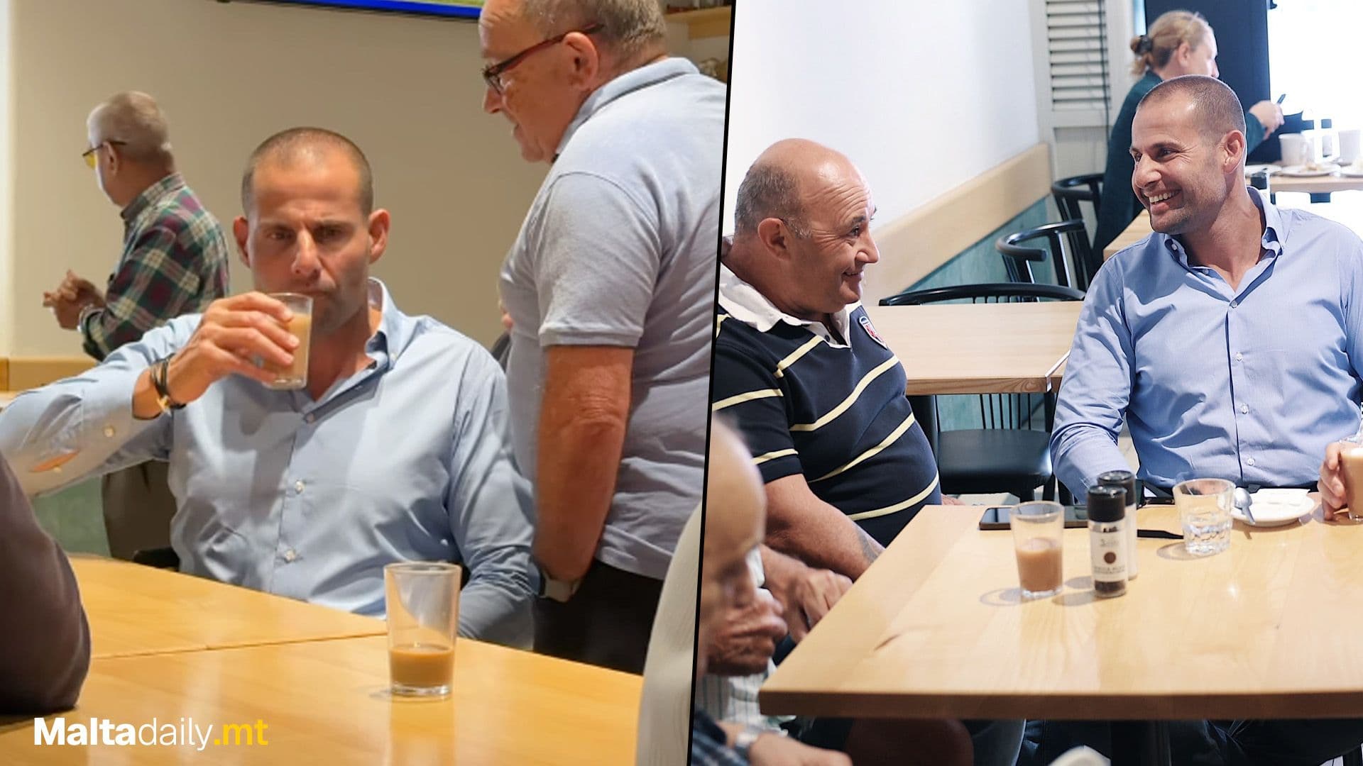 Robert Abela Spotted Sipping ‘Te Fit-Tazza’ In Mosta