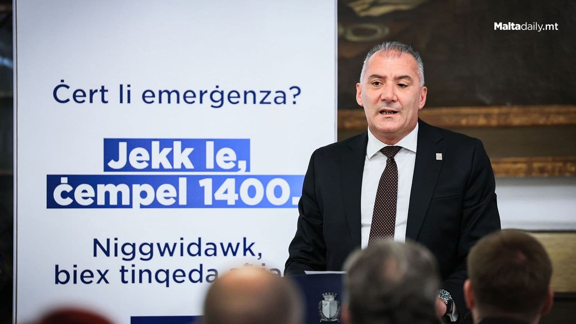 Is It An Emergency? No? Call 1400; Malta’s New 24/7 Medical Assistance Line