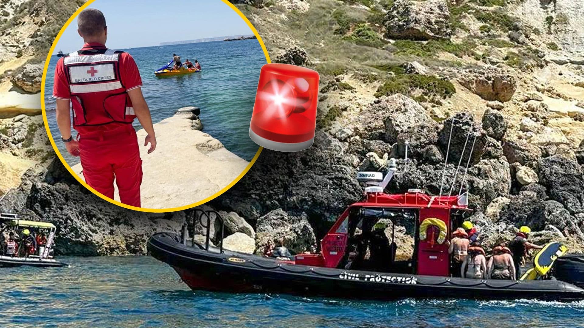 Three People Rescued From Ta' Marija Cave, Ġnejna