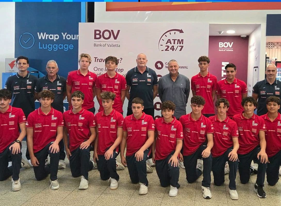 Malta U15 Suffer 22-12 Defeat Against France in COMEN Water Polo Cup