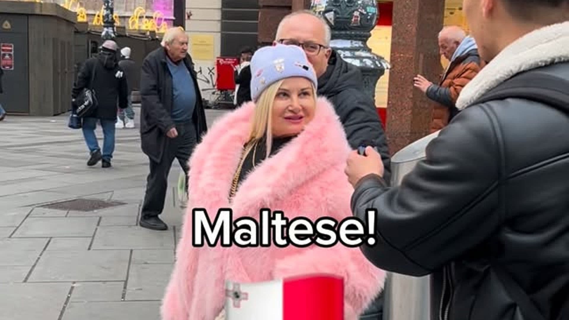 Japanese Man Speaks To Maltese Tourists In Maltese