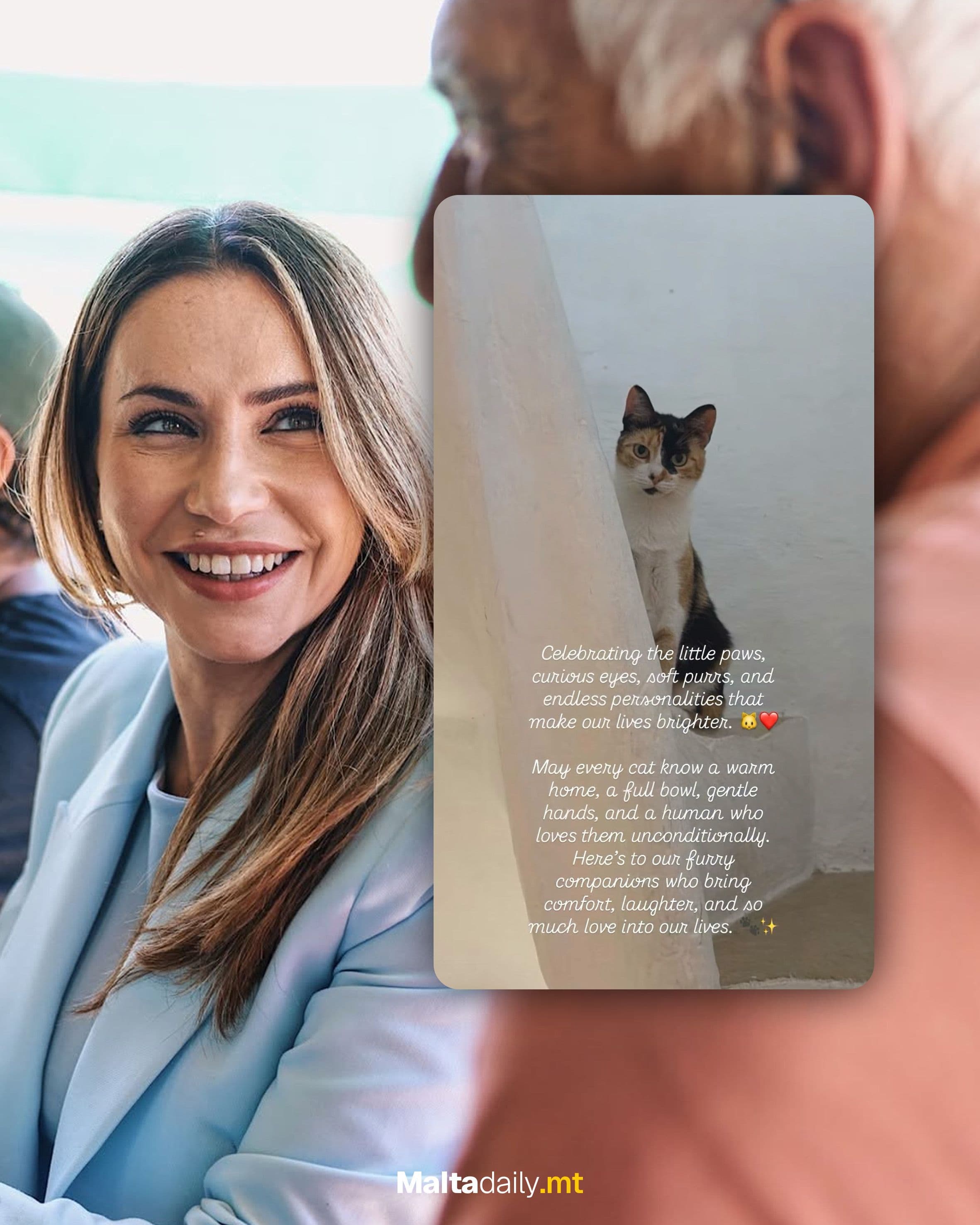 Lydia Abela Shares Daughter Giorgia Mae’s Cats For International Cat Day
