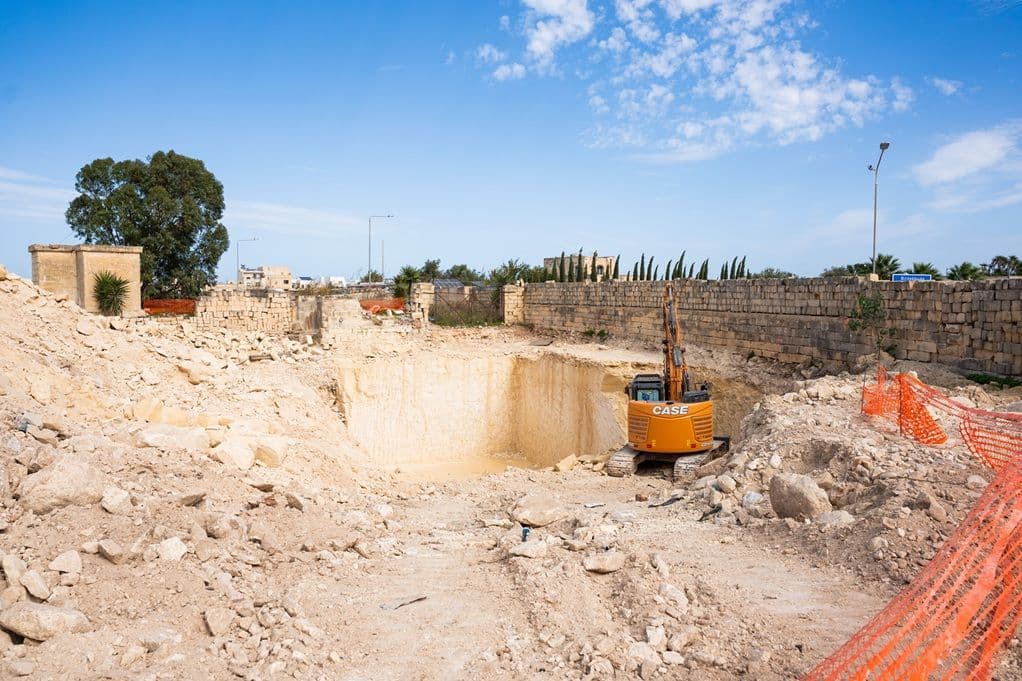 Mitħna Park: Works Commence On A New Park Between Mqabba And Qrendi