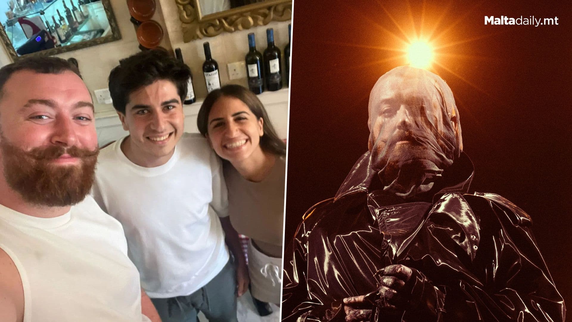 Sam Smith Dines In Valletta’s N’Duja Osteria Restaurant