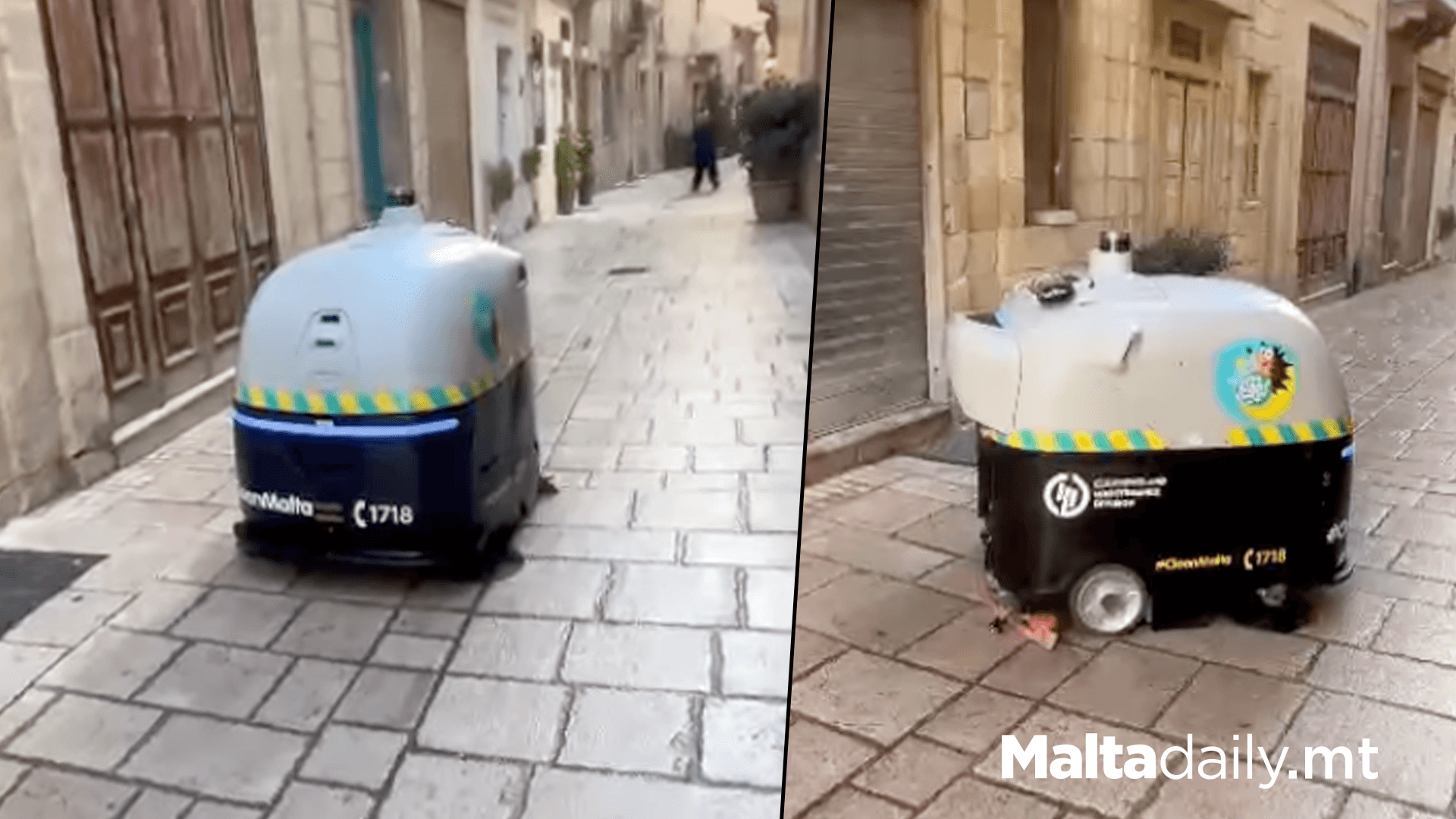 Mapping Of Maltese Roads By Cleaning Robots Continues