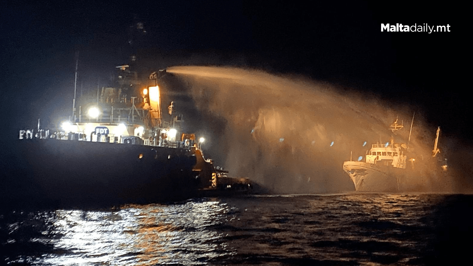 Gaza-Bound Aid Ship Catches Fire Off Malta Amid Drone Strike Allegations