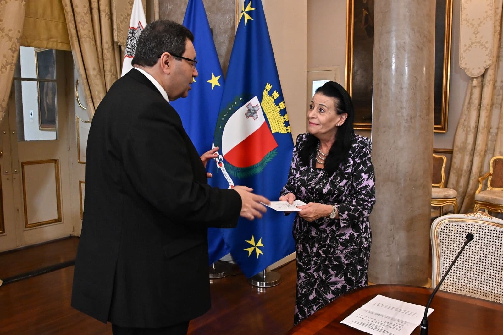 President Of Malta Meets Members Of The Council For Maltese Living Abroad