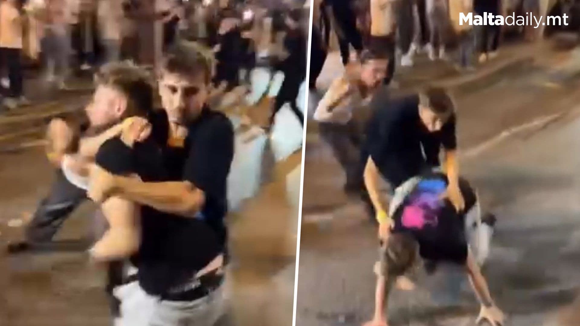 Massive Fight Between Foreigners Erupts In Paceville Area