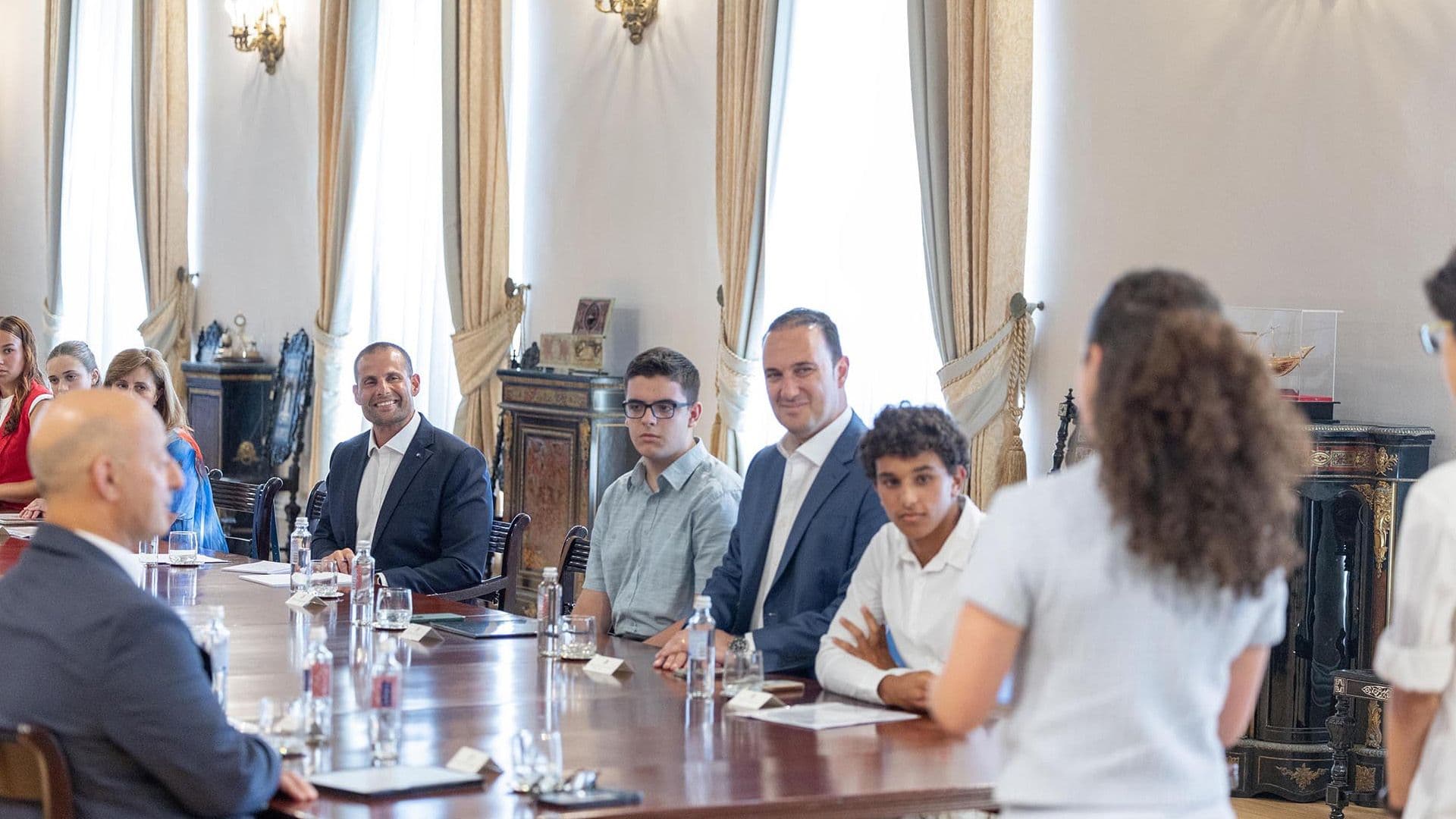 Kids Put Forward Malta Vision 2050 Proposals To Prime Minister