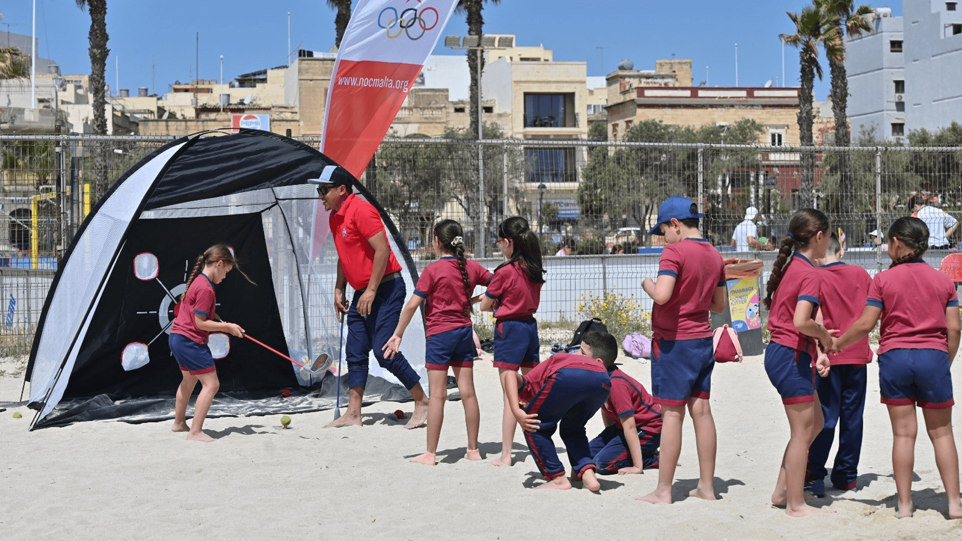 Successful Olympic Day Brings Hundreds of Children to Birżebbuġa