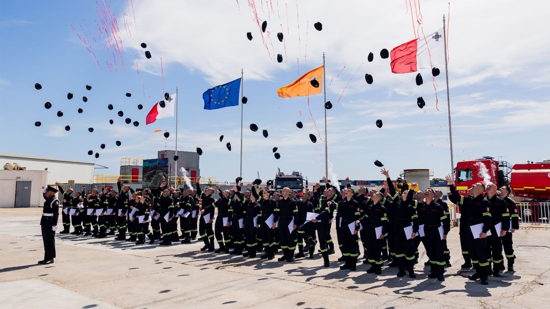 64 New Members Join Malta’s Civil Protection Force